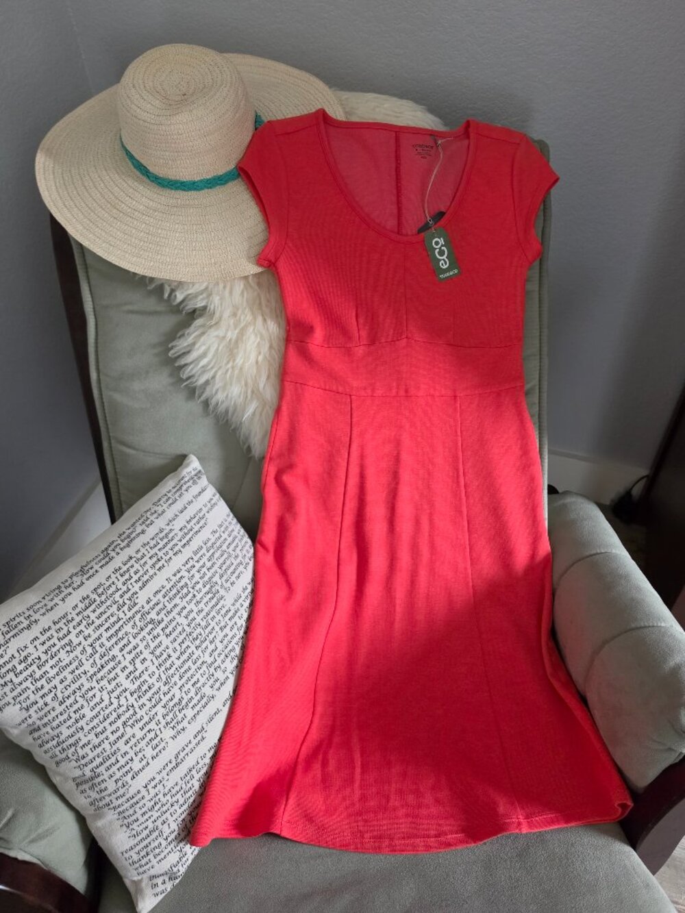 NWT Toad and Co XS Coral Sheath Dress Athleisure Outdoors